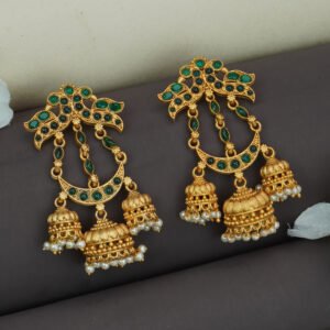 Graceful Earrings & Studs By Bhargav arts