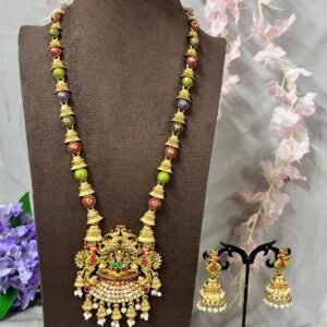 Vaibhav Lakshmi Temple Long Set