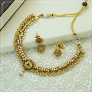 Shimmering Colorful Jewellery Necklace Sets By Bhargav arts