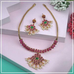 Princess Chunky Jewellery Necklace Sets By Bhargav arts