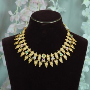 Rajsi Triveni Temple Necklace