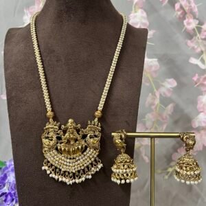 Divya Lakshmi Pearl Temple Set