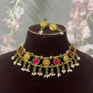 Manikya Lakshmi Antique Choker Set