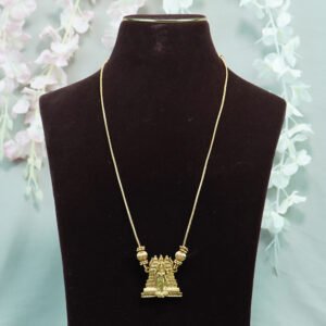 Temple Idol Pendant Necklace