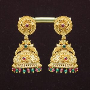 Maharani Gold Jhumkas